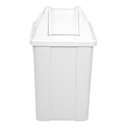 Ver imagem 3 de Cesto Quadrado Com Tampa Vai E Vem 60 Litros Verde