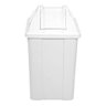 Cesto Quadrado Com Tampa Vai E Vem 60 Litros Verde - 3