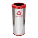 Ver imagem 1 de Lixeira Em Inox Com Aro