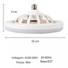 Design Funcional: Ventilador Teto 30w Lampada Luz Integrada - 11