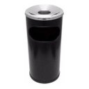 Ver imagem 1 de Cinzeiro Lixeira Coleta De Bituca Para Fumódromo Esmaltada