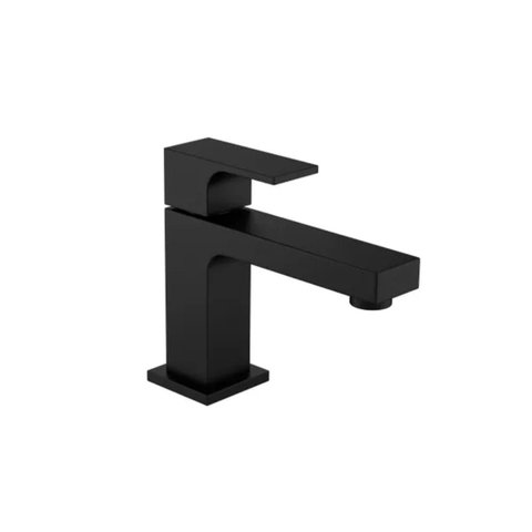 Torneira de Mesa Bica Baixa para Lavatório Unic Black Matte 1197.bl90.mt