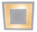 Ver imagem 6 de Plafon Rebatedor Embutir Quadrado 50cm Branco Luz Indireta Quarto Sala de Estar Living