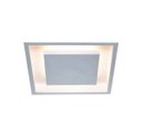 Ver imagem 1 de Plafon Rebatedor Embutir Quadrado 50cm Branco Luz Indireta Quarto Sala de Estar Living
