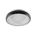 Ver imagem 2 de Luminária Plafon de LED Redondo 42cm Preto para Sala Quarto Corredor Hall Área Gourmet