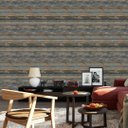 Ver imagem 2 de Papel de Parede Ripas de Madeira Horizontal