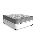 Ver imagem 2 de Cama Box Baú Casal Molas Ensacadas Evolution Probel/prodormir 138x188x74 Cm:branco