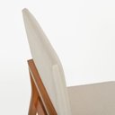 Ver mais imagens de Conjunto 2 Cadeiras Sala de Jantar com Encosto Estofado Masp Marrom/Castanho/Bege