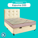 Ver imagem 4 de Kit Cabeceira + Cama Box Bau + Colchão Casal D33 Maxsono Paropas