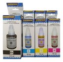Ver imagem 3 de Kit 4 Cores Tinta Corante Compatível para Canon Ecotanque Pixma Gi-190 G1100 G2100 G3100