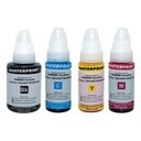 Ver imagem 1 de Kit 4 Cores Tinta Corante Compatível para Canon Ecotanque Pixma Gi-190 G1100 G2100 G3100