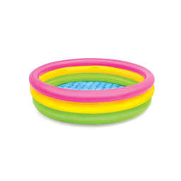 Piscina Infantil Por do Sol 275L Criança Inflável Acolchoado - 1