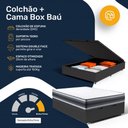Ver mais imagens de Cama Box Baú com Colchão de Espuma D45 Double Face Territory Hellen Casal 138cm