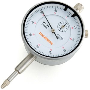 Relógio Comparador - Cap. 0-5 mm - Graduação De 0,01mm - Diâmetro Do Mostrador Ø58mm - Tampa Lisa - 