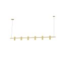 Ver imagem 1 de Pendente Lustre Luminária Kristin Tubo/ Cilindro