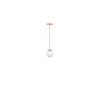 Ver imagem 1 de Pendente Luminária Oak Esfera/ Bola/ Globo de Vidro - Cobre