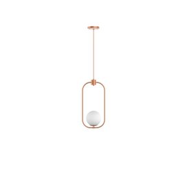 Pendente Luminária Indi Esfera/ Bola/ Globo de Vidro - Preto - 1