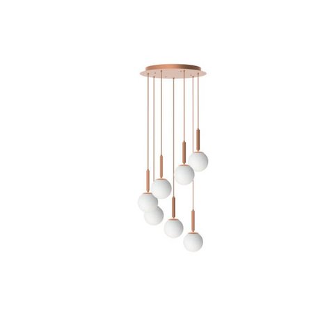 Pendente Luminária Espiral Hary - Cobre