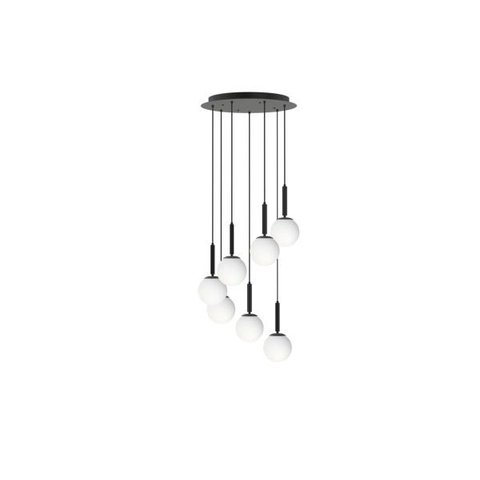 Pendente Luminária Espiral Hary - Preto