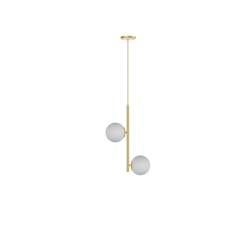Pendente Luminária Duplo Tuty - Dourado