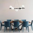 Ver imagem 2 de Pendente Lustre Klaus Esfera/ Bola/ Globo de Vidro - Dourado