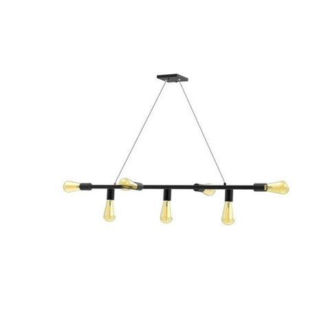 Pendente Luminária Industrial Luke - Preto