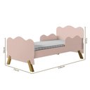 Ver imagem 4 de Cama Juvenil Infantil Pés Em Madeira Angel