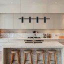 Ver imagem 2 de Pendente Lustre Mini Kristen Tubo/ Cilindro - Preto