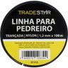 Linha Pedreiro Nylon Trançada 0,8mmx100m Bca com 2 Tradestar - 4