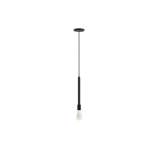 Pendente Luminária Linne Tubo/ Cilindro - Preto