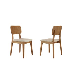 Kit 2 Cadeiras Valença Móveis Minas