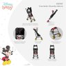 Carrinho Bebê Mickey Passeio Dobrável Guarda Chuva - 3