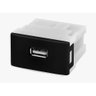 Módulo Tomada Usb 1,5a Preto 50093-2 Pezzi Linha 50.000 Bivolt - 1