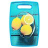 Espremedor Suco Manual Laranja + Tábua Corte Retangular Azul - 6