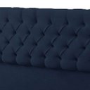 Ver imagem 2 de Cabeceira Casal Queen 160cm Para Cama Box Sofia Suede Azul Marinho - DS Móveis