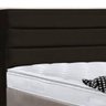 Cabeceira Cama Casal Box Super King 195 cm Turim Suede Marrom - DS Estofados - 2