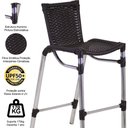 Ver imagem 6 de Banqueta Alumínio Fortaleza Alta para Balcão