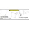 Cabeceira Solteiro Roma 90cm Para Cama Box Suede Bege - DS Móveis - 3