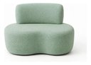 Ver imagem 4 de Poltrona Sofá 2 Lugares Organica Decorativa - Menta