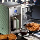 Ver imagem 4 de Cafeteira Ariete Vintage 1342 Verde Programável 12 Xícaras Retrô 900W 220V