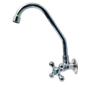 Torneira de Cozinha Bica Móvel Parede C-35 Metal