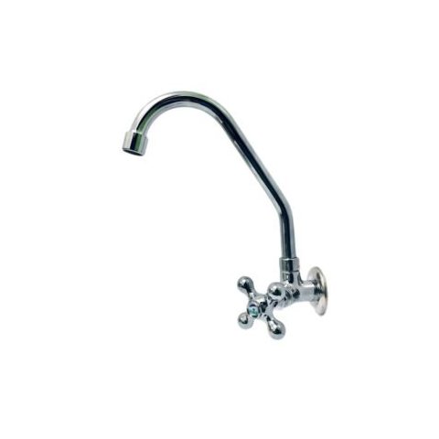 Torneira de Cozinha Bica Móvel Parede C-35 Metal