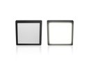 Ver imagem 5 de Plafon Led Sobrepor Quadrado 18w 6500k Preto