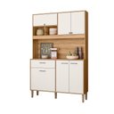 Ver imagem 4 de Cozinha Compacta Erva Doce 120cm Freijó Off White Nicioli