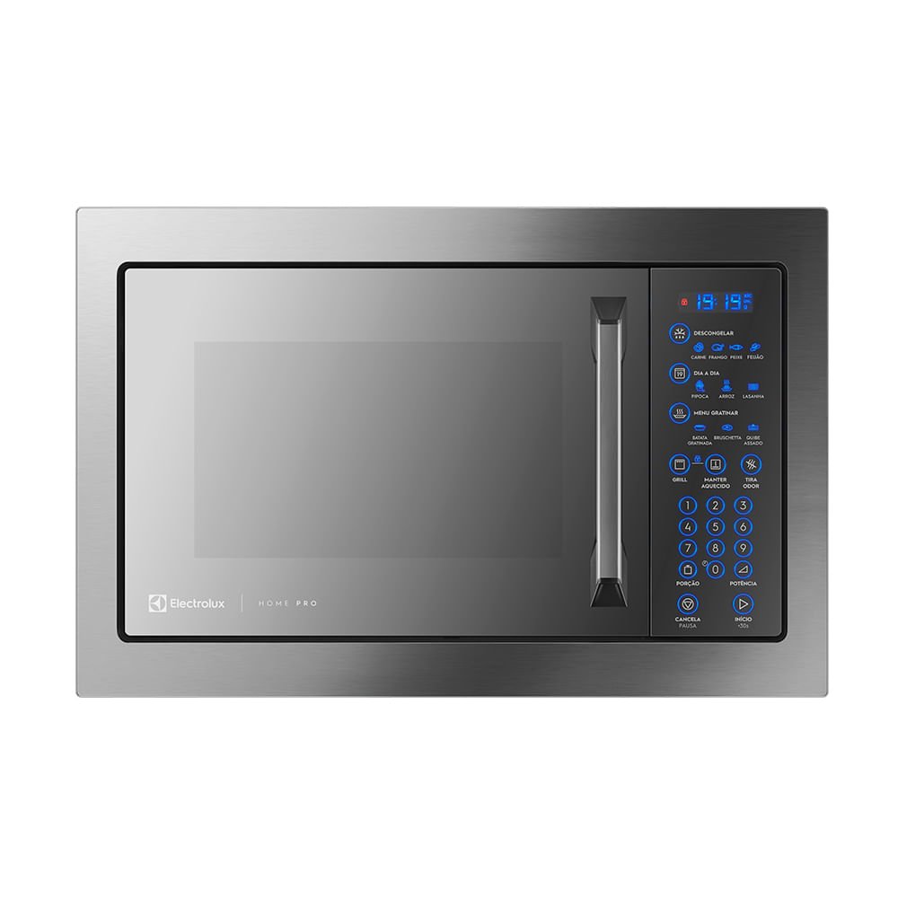 FORNO MICROONDAS ELECTROLUX 34LT INOX HOME PRO 127V MX43T 54341HBA189