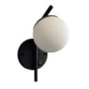 Ver imagem 5 de Arandela Luminaria de Parede Inclinada Moderno Interruptor com Vidro Globo 12cm Decoração Casa