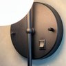 Arandela Luminaria de Parede Inclinada Moderno Interruptor com Vidro Globo 12cm Decoração Casa - 4