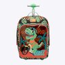 Mochila com Rodinha Dino Preto Puket - 1