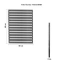 Ver imagem 3 de Floreira Jardim Vertical 80 Cm X 100 Cm Madeira Demolição Móveis Brasil