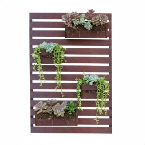 Floreira Jardim Vertical 80 Cm X 100 Cm Madeira Demolição Móveis Brasil